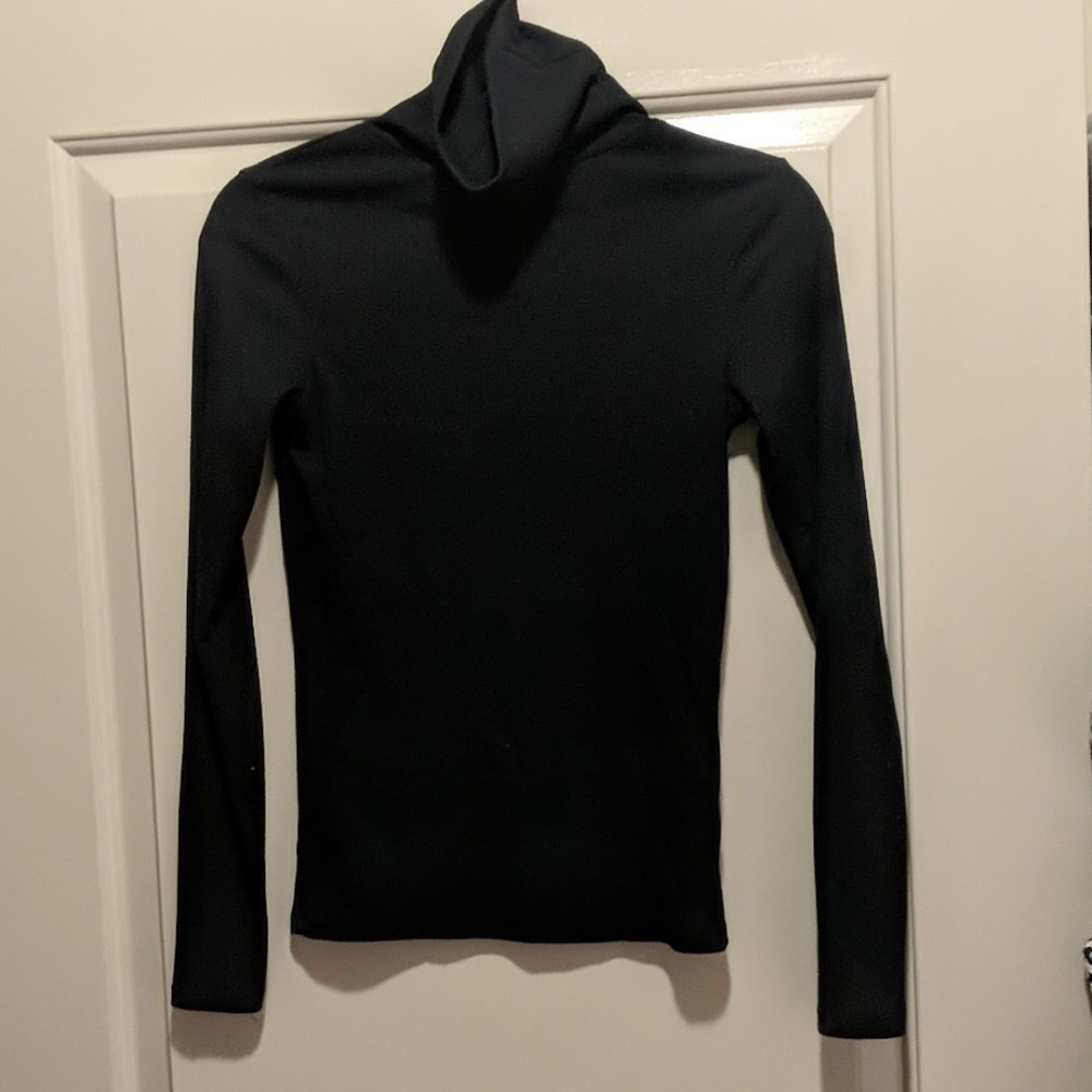 Black turtleneck
